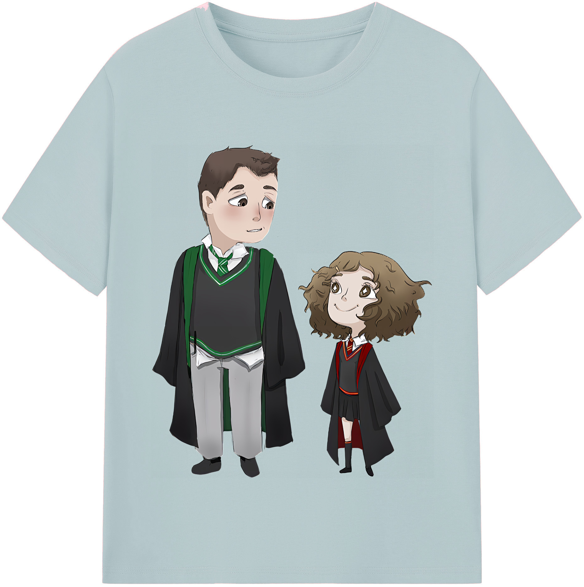 （画像用） Harry Potter ハリー・ポッターシリーズ 綿100％半袖Tシャツ（フロントプリント）